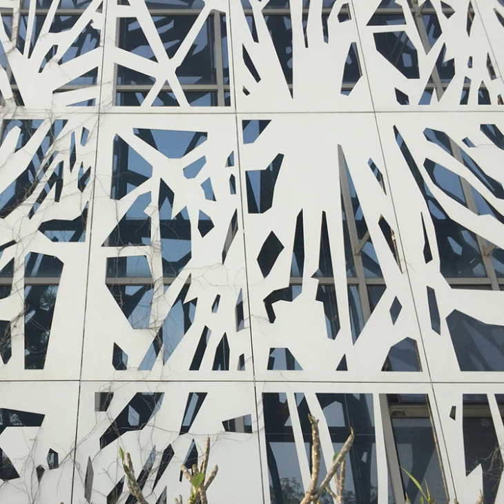Powder Coated Laser Cut Metal Panel